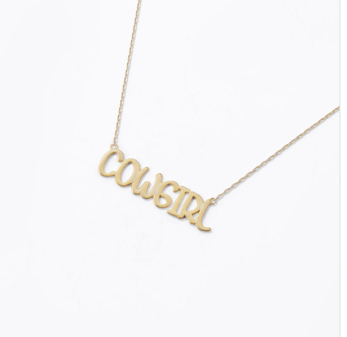 Cowgirl Necklace
