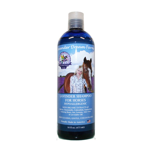 Lavender Shampoo for horses with 100% pure Lavender