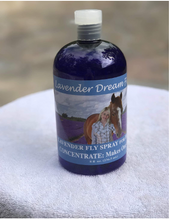 Load image into Gallery viewer, Fly Spray Concentrate Reppellent with 100% Pure Lavender, Makes one Gallon.