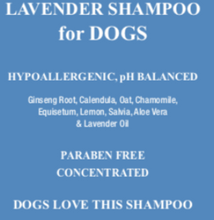 Load image into Gallery viewer, Lavender Shampoo for Dogs with 100% pure Lavender